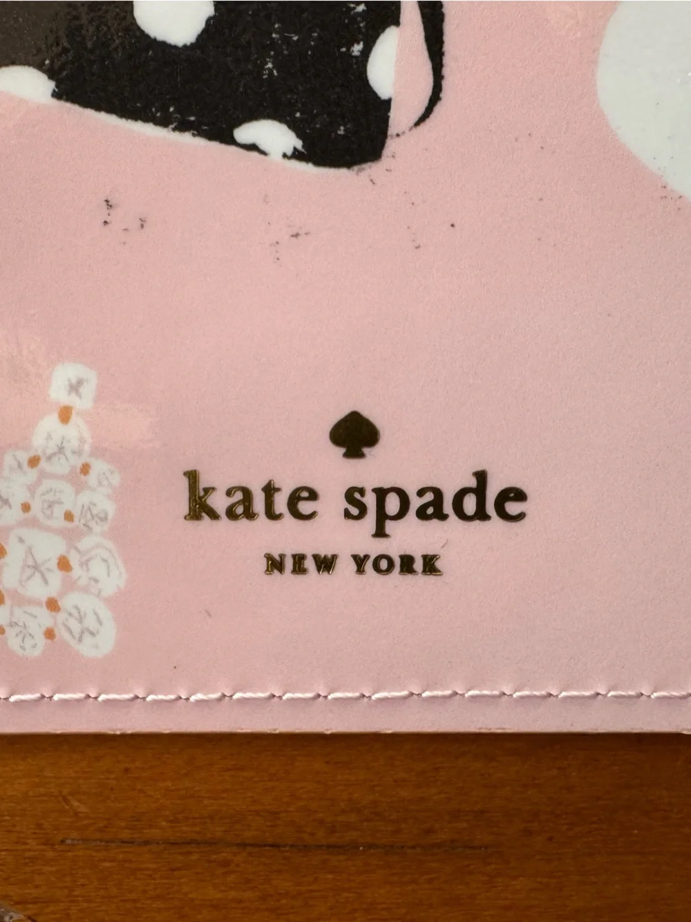 NWOT Kate Spade NWOT Pink Paris Chic Eiffel Tower Pencil Pouch/Cosmetic Case